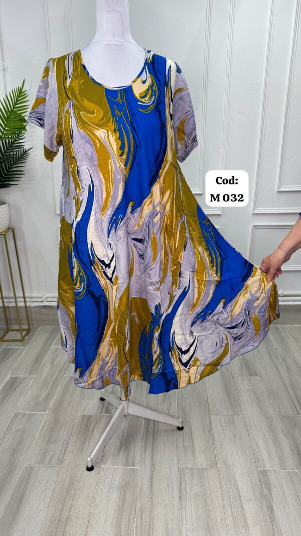 Rochie XXL din Vascoza cod M 032