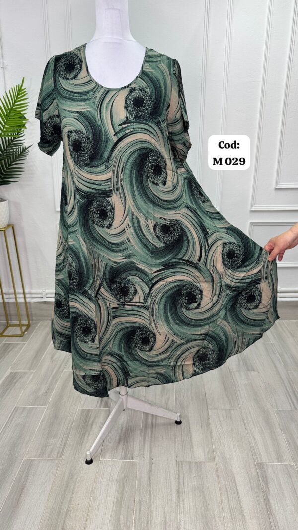 Rochie XXL din Vascoza cod M 029