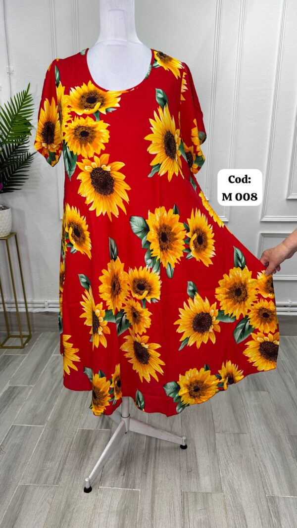 Rochie XXL din Vascoza cod M 008