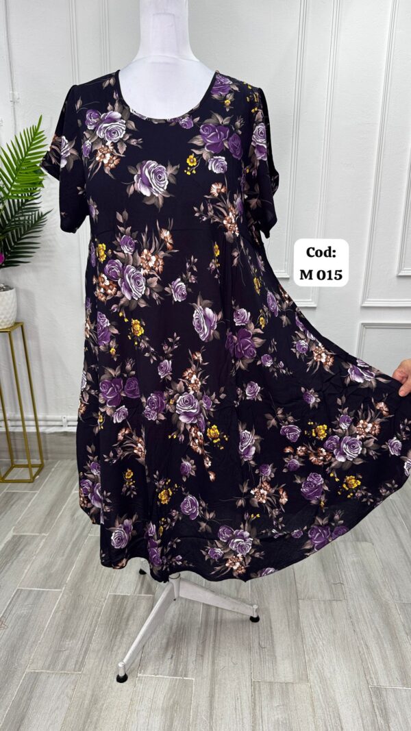 Rochie XXL din Vascoza cod M 015