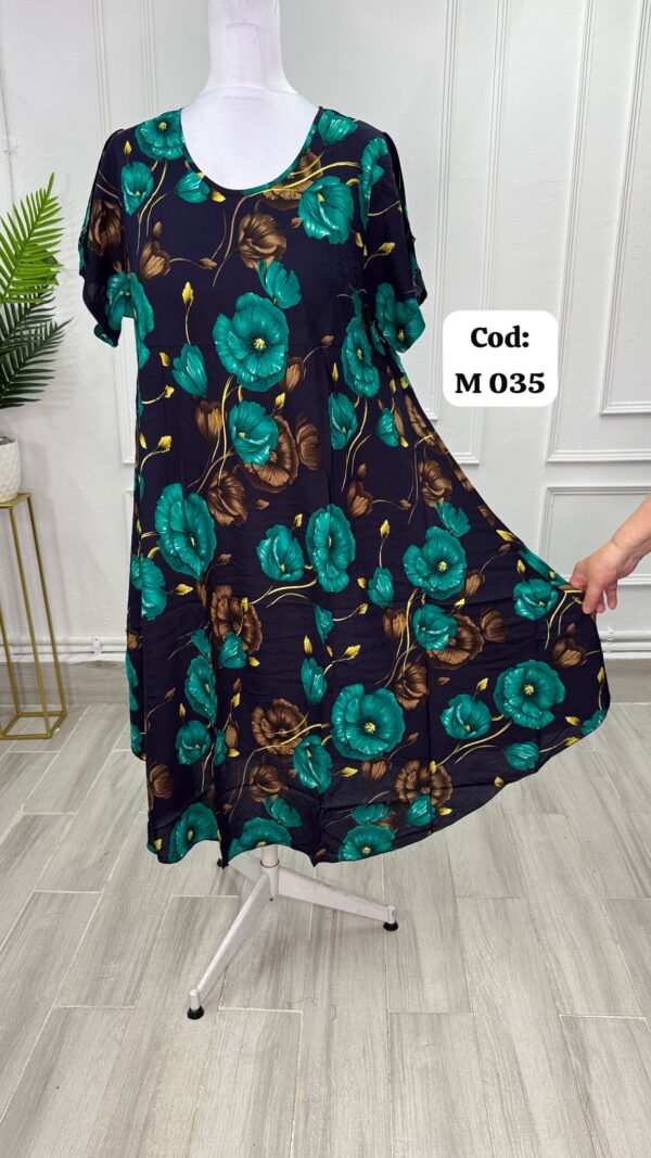 Rochie XXL din Vascoza cod M 035