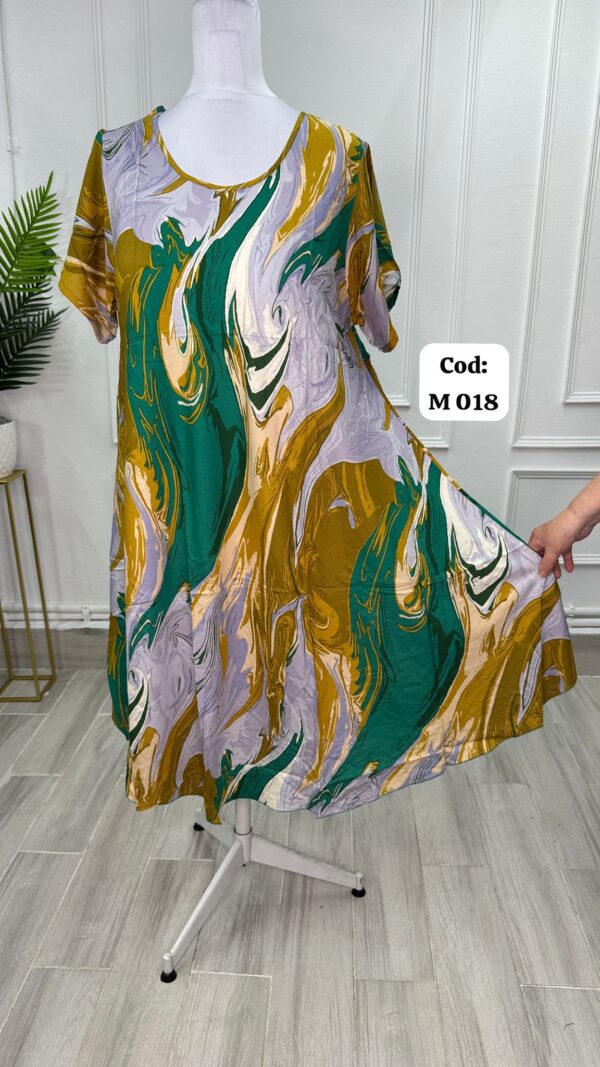 Rochie XXL din Vascoza cod M 018